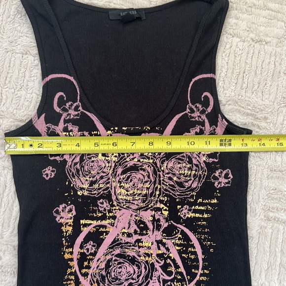 Express tank 100% cotton Medium EUC - Picture 14 of 16